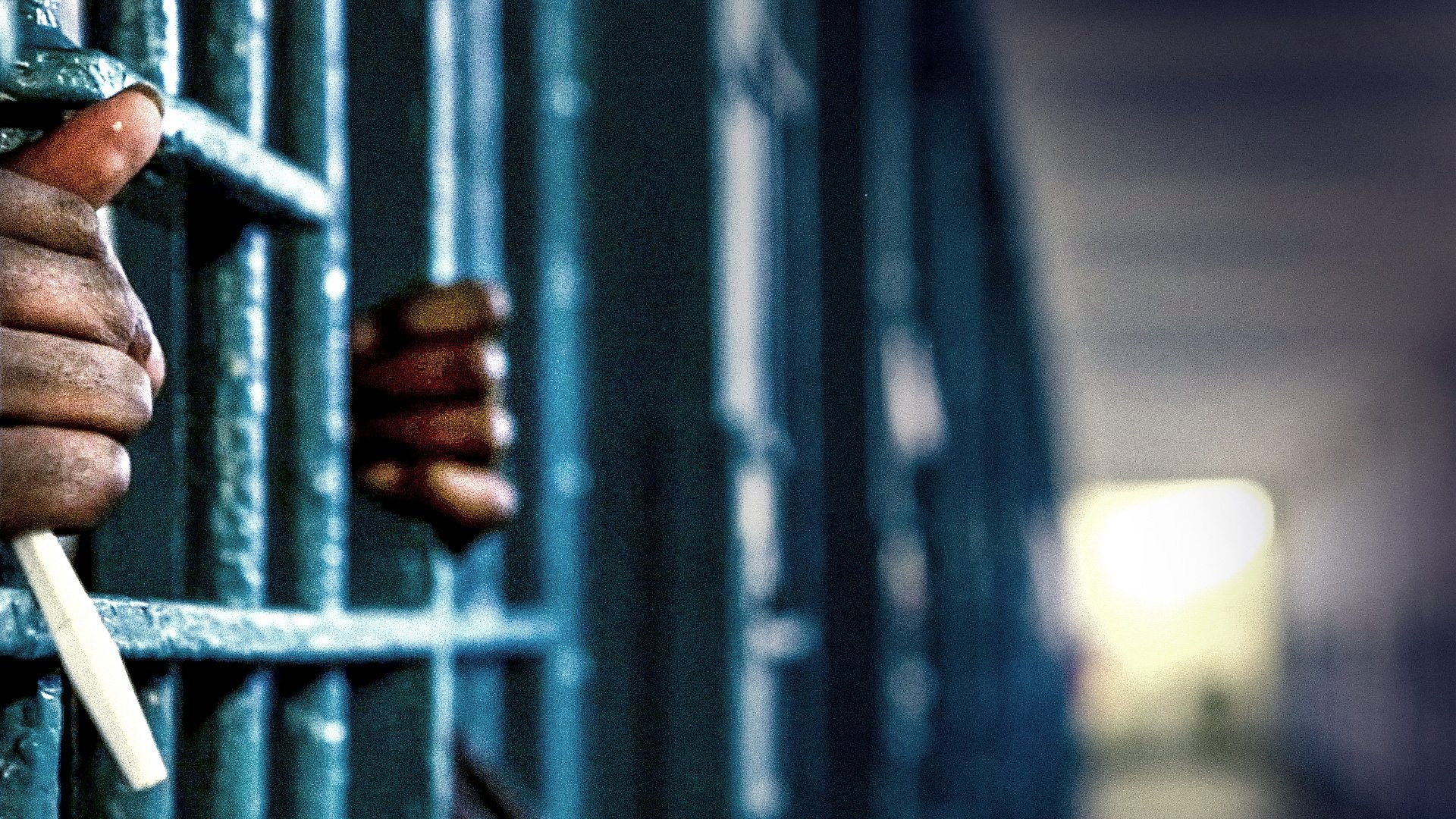 Backdrop for American Jail