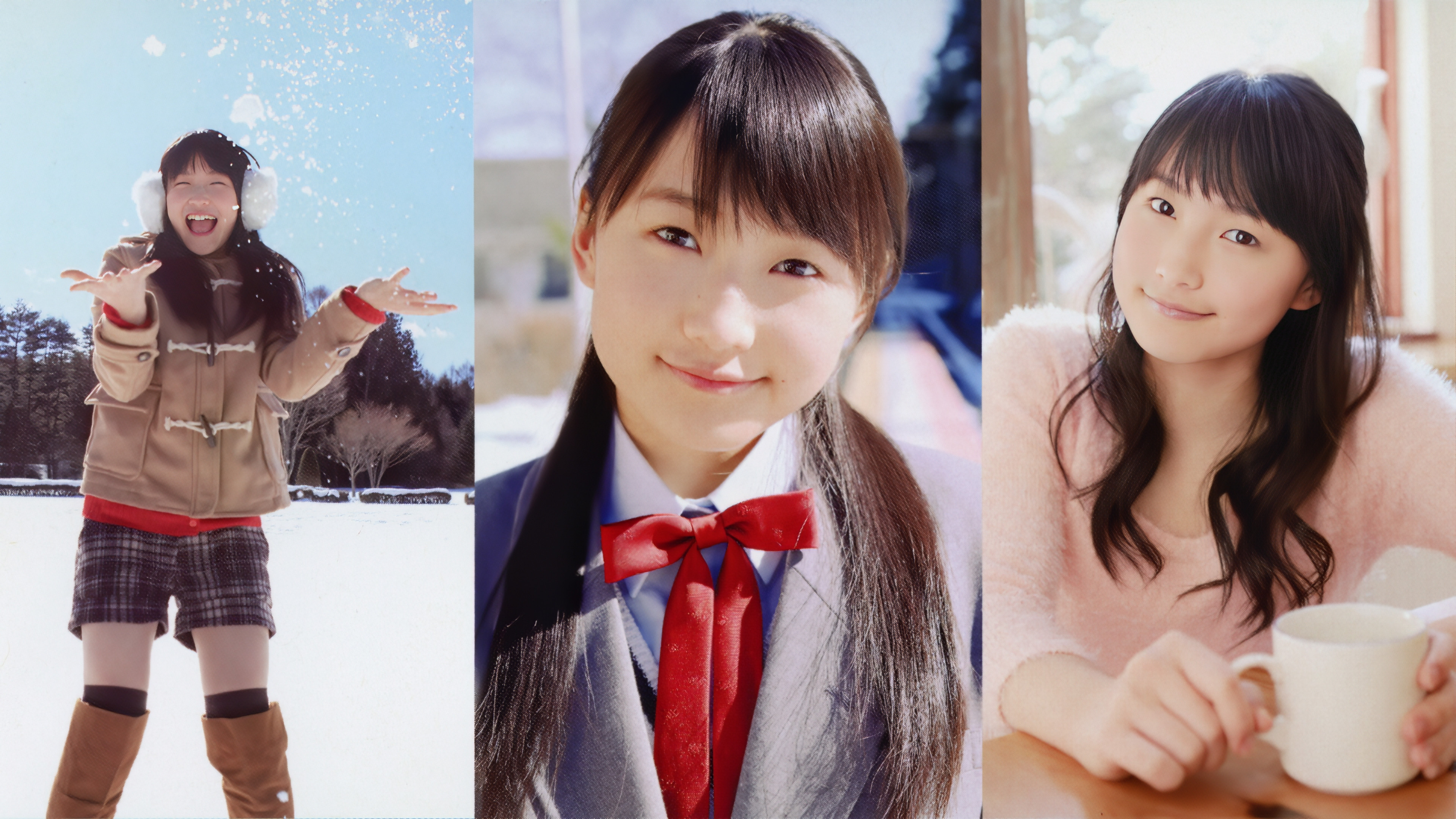 Backdrop for Sayashi Riho ~snowdrop~