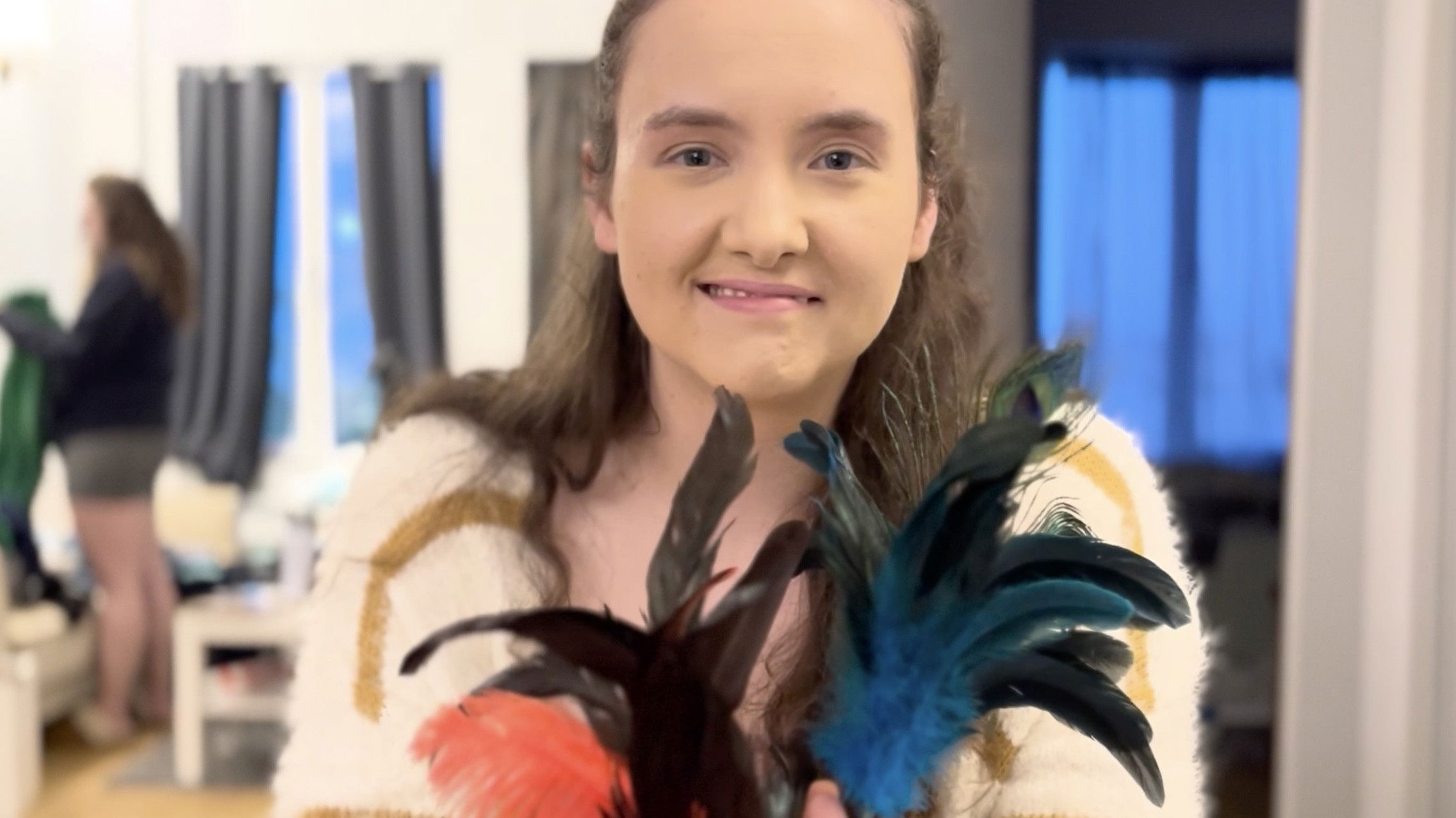 Backdrop for I Know Feathers: The Annabel McConnachie Story