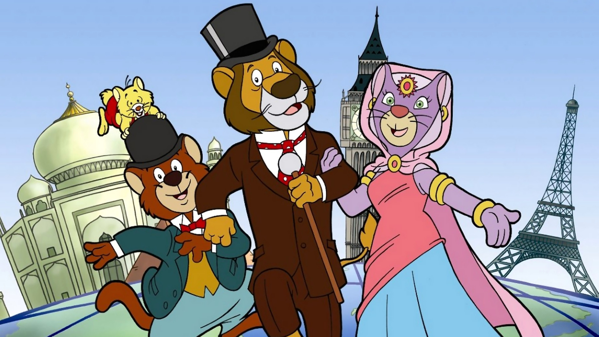 Backdrop for Around the World with Willy Fog