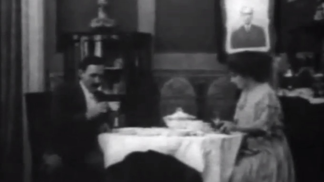 Backdrop for Lucky Jim