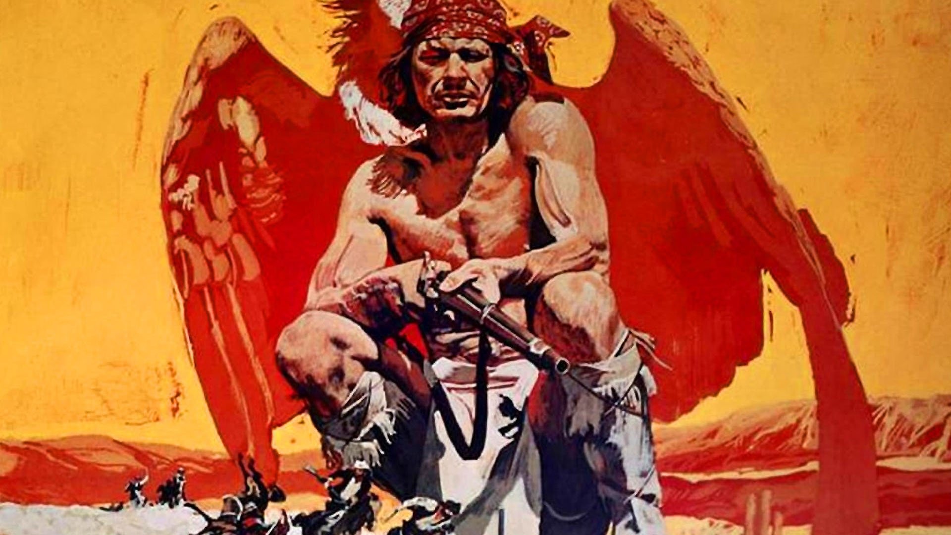 Backdrop for Chato's Land