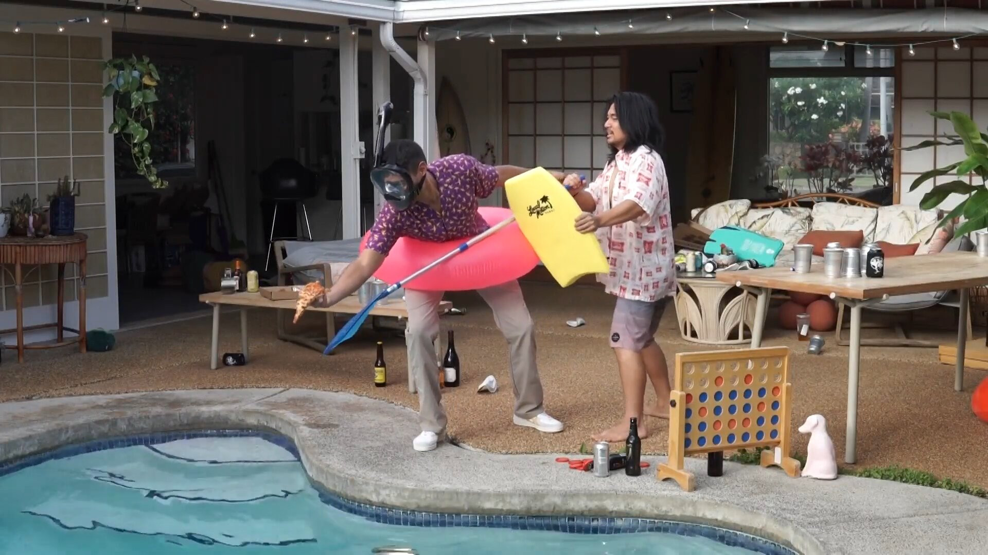 Backdrop for How We Became Friends