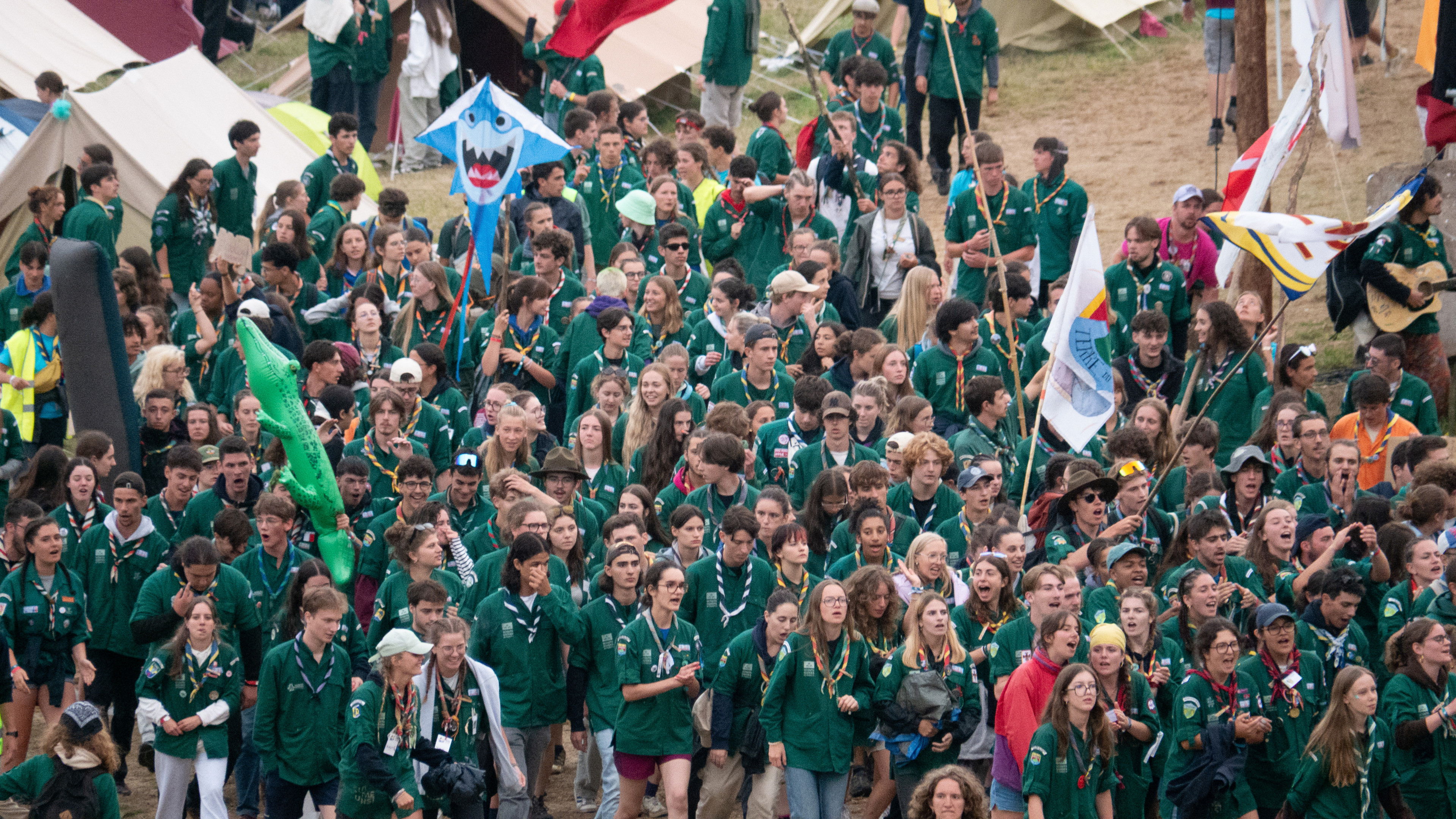 Backdrop for The Green Boy Scout