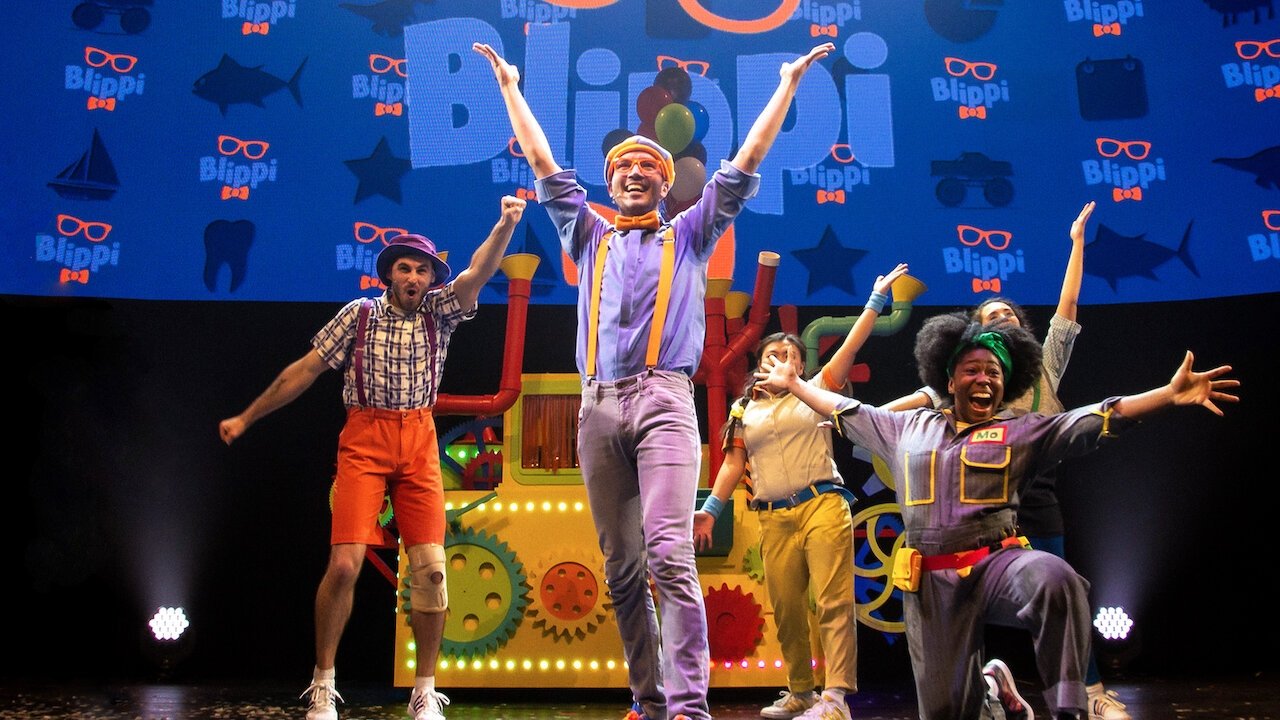 Backdrop for Blippi: The Musical