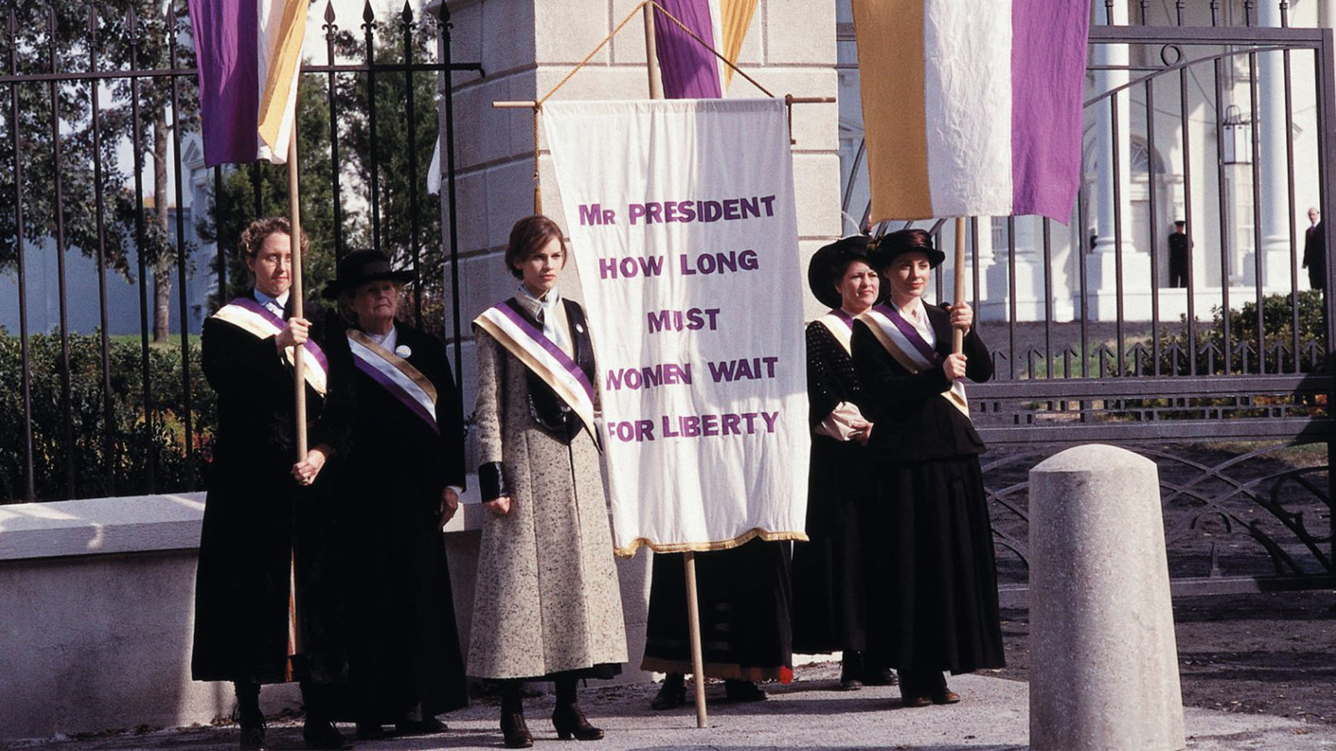 Backdrop for Iron Jawed Angels