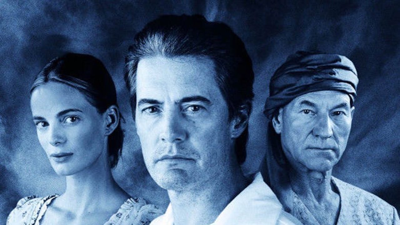 Backdrop for Jules Verne's Mysterious Island