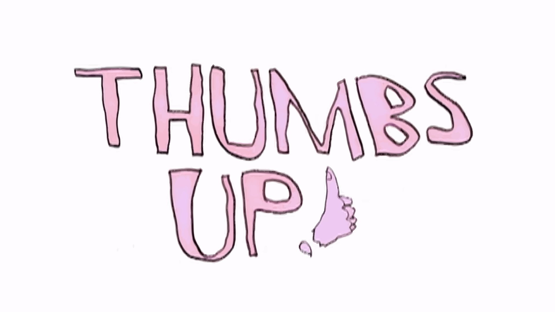 Backdrop for Thumbs Up!