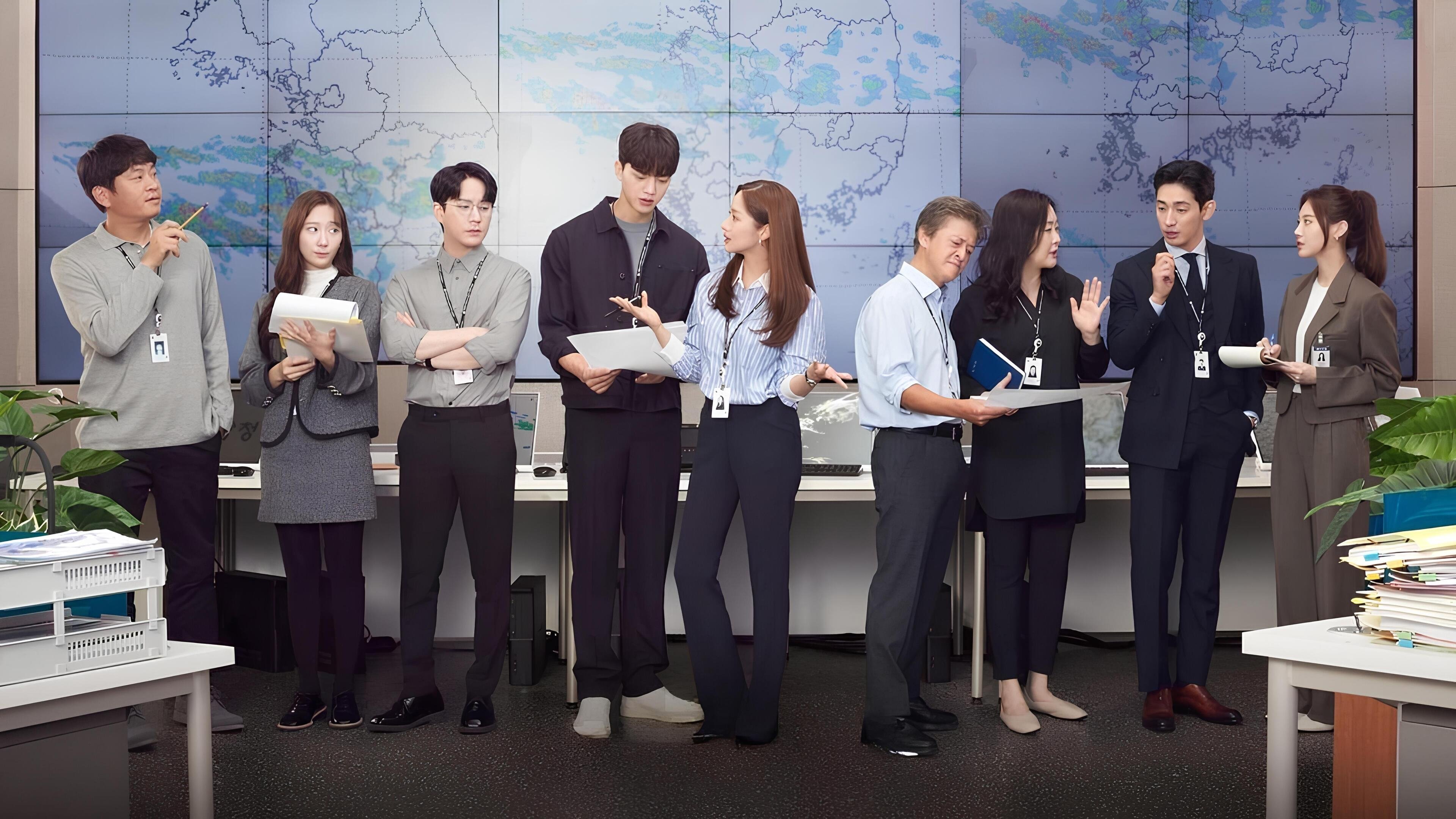 Backdrop for Forecasting Love and Weather