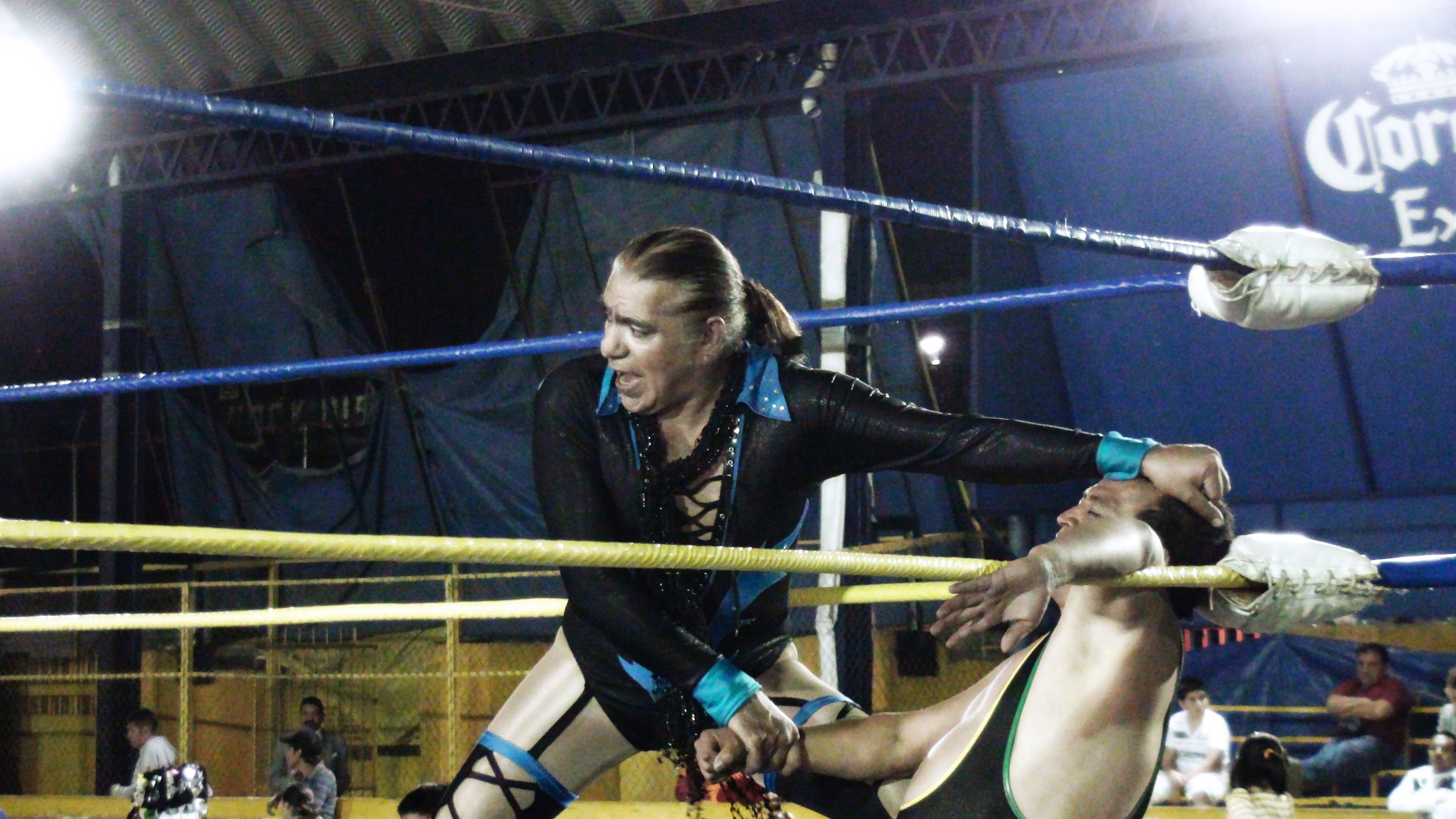 Backdrop for Los Exóticos