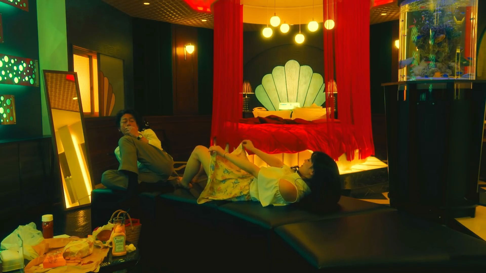 Backdrop for LOVEHOTEL ni Okeru Jouji to PLAN no Hate