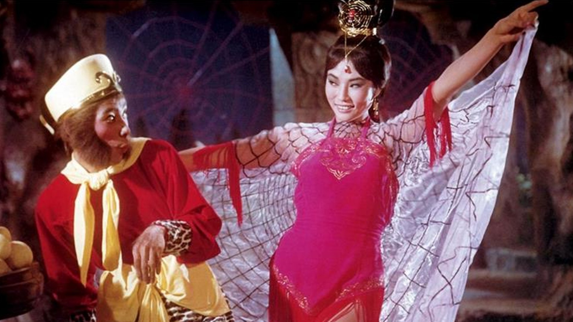 Backdrop for The Cave of the Silken Web