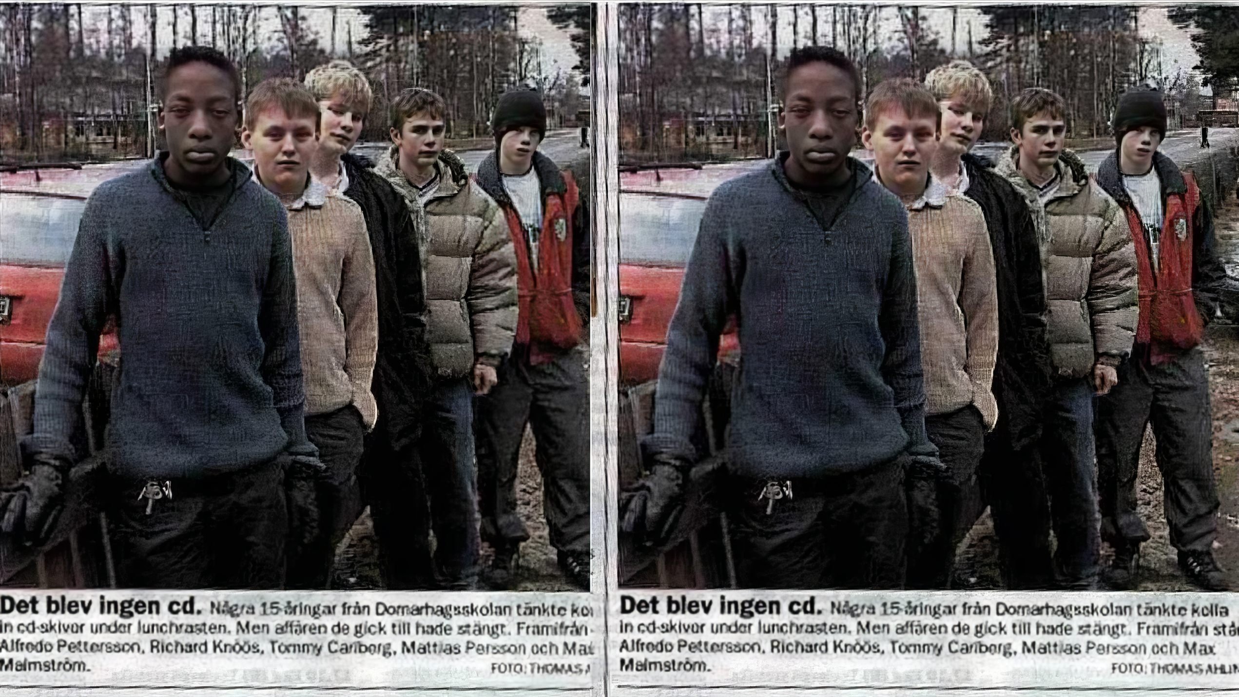 Backdrop for There Was No CD