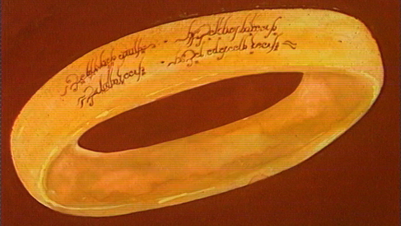 Backdrop for Sagan om ringen