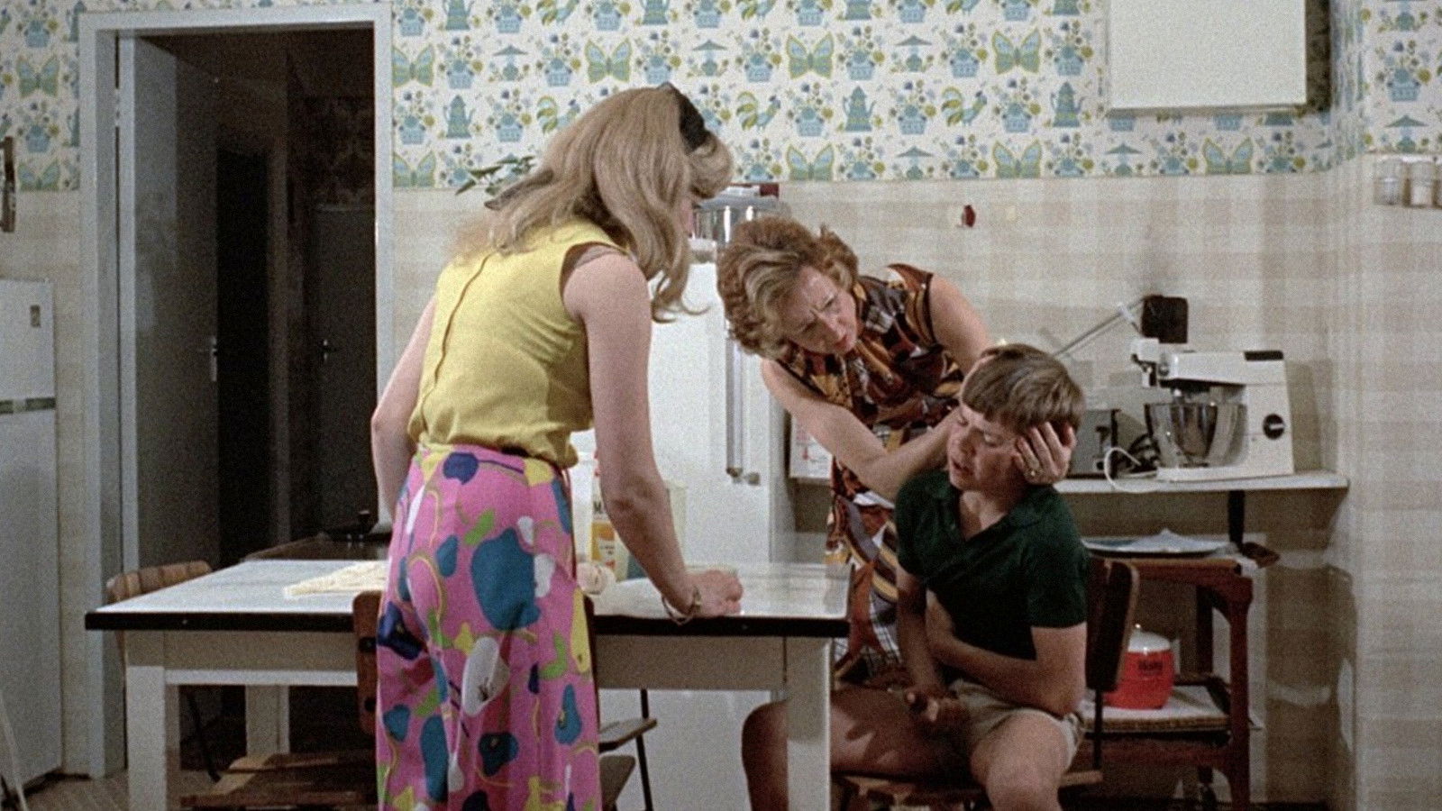 Backdrop for Trompie en die Boksombende