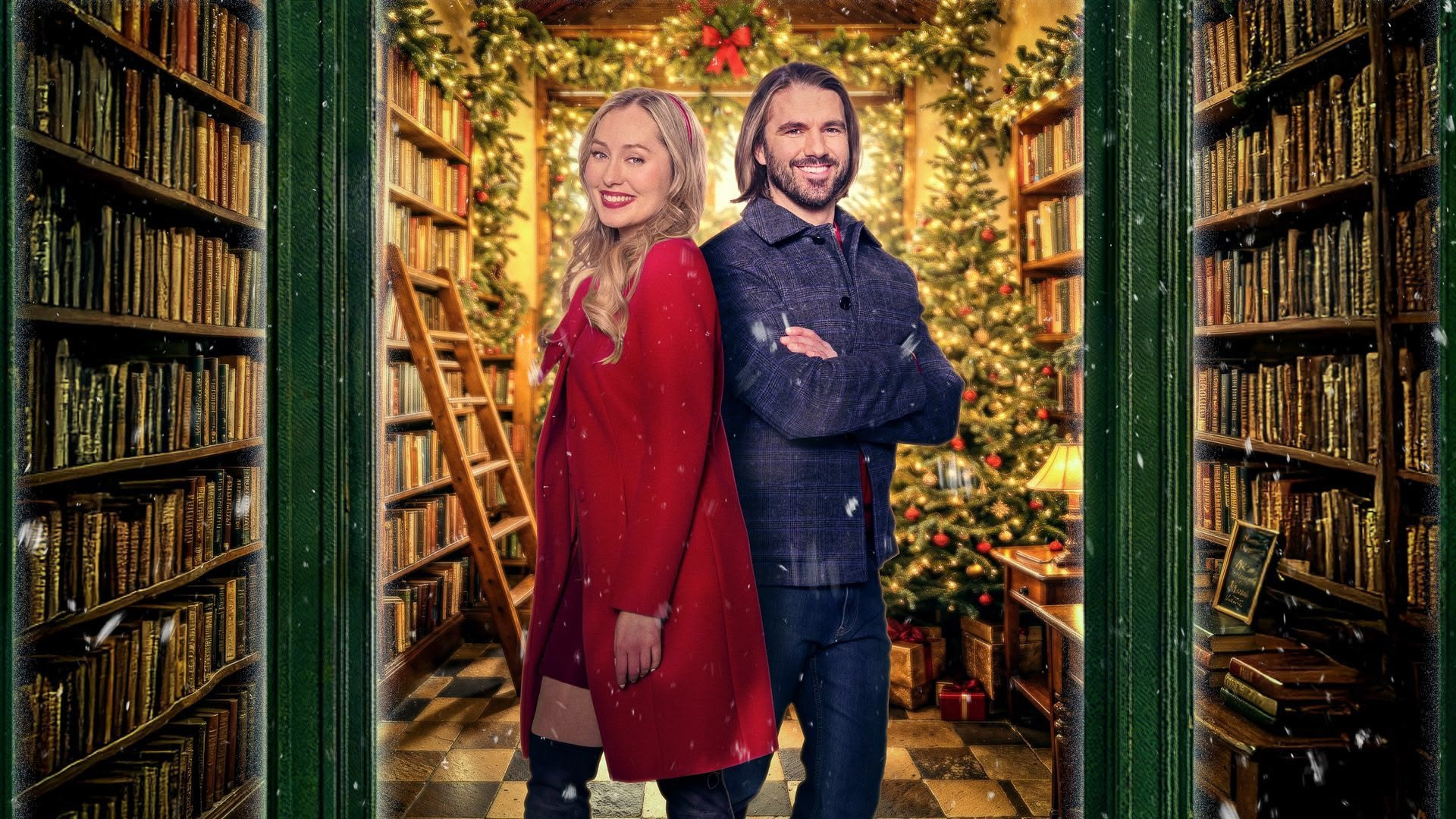 Backdrop for The Christmas Bookshop