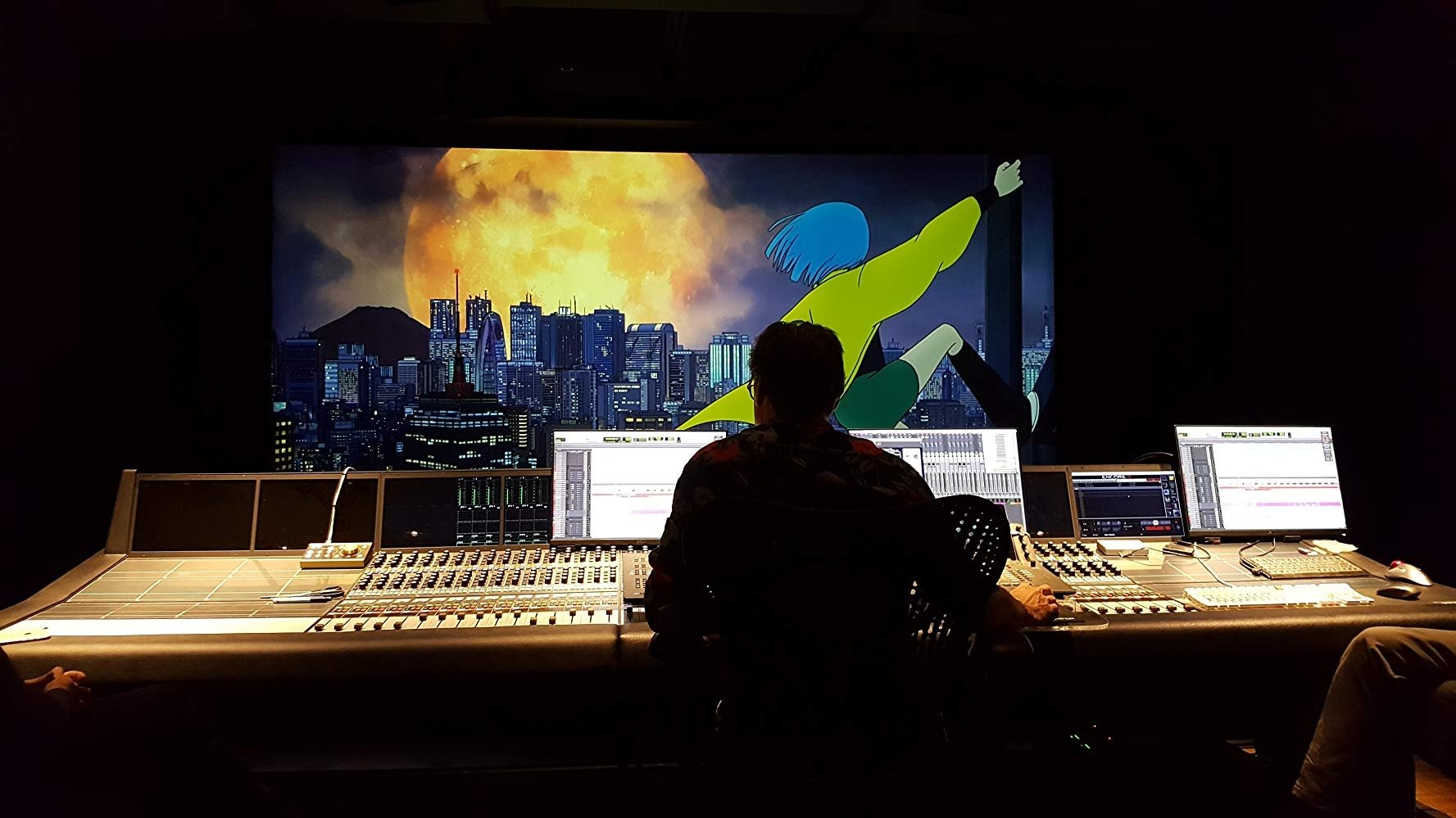 Backdrop for Electric Girl