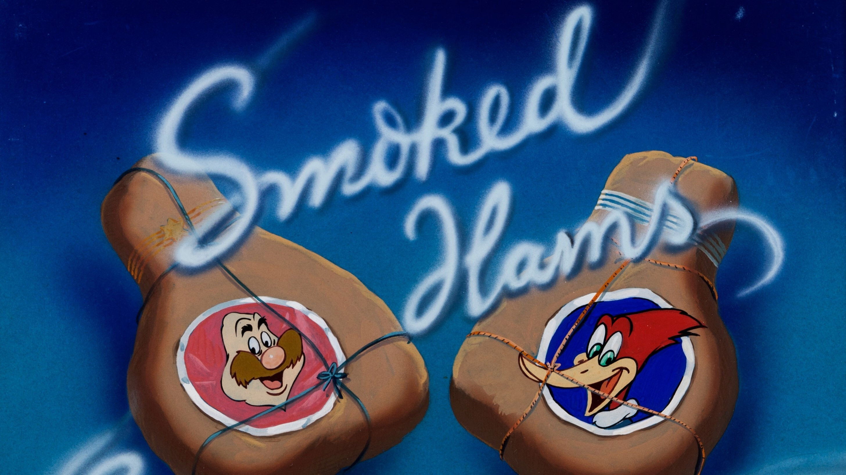 Backdrop for Smoked Hams