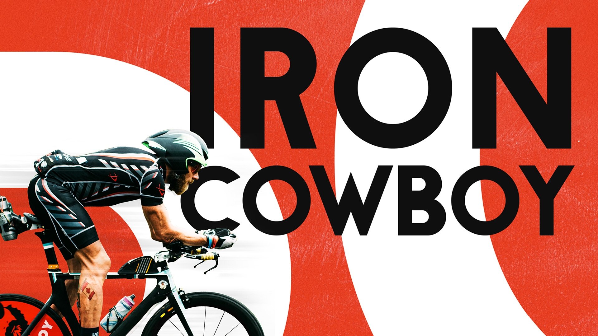 Backdrop for Iron Cowboy: The Story of the 50.50.50 Triathlon