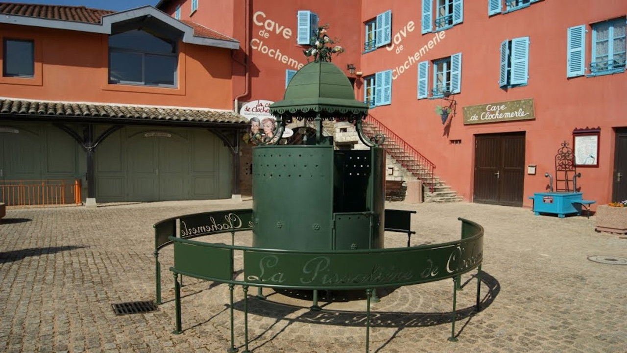 Backdrop for Clochemerle