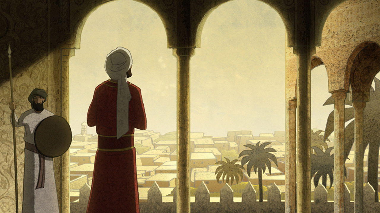 Backdrop for Jews and Muslims: Intimate Strangers