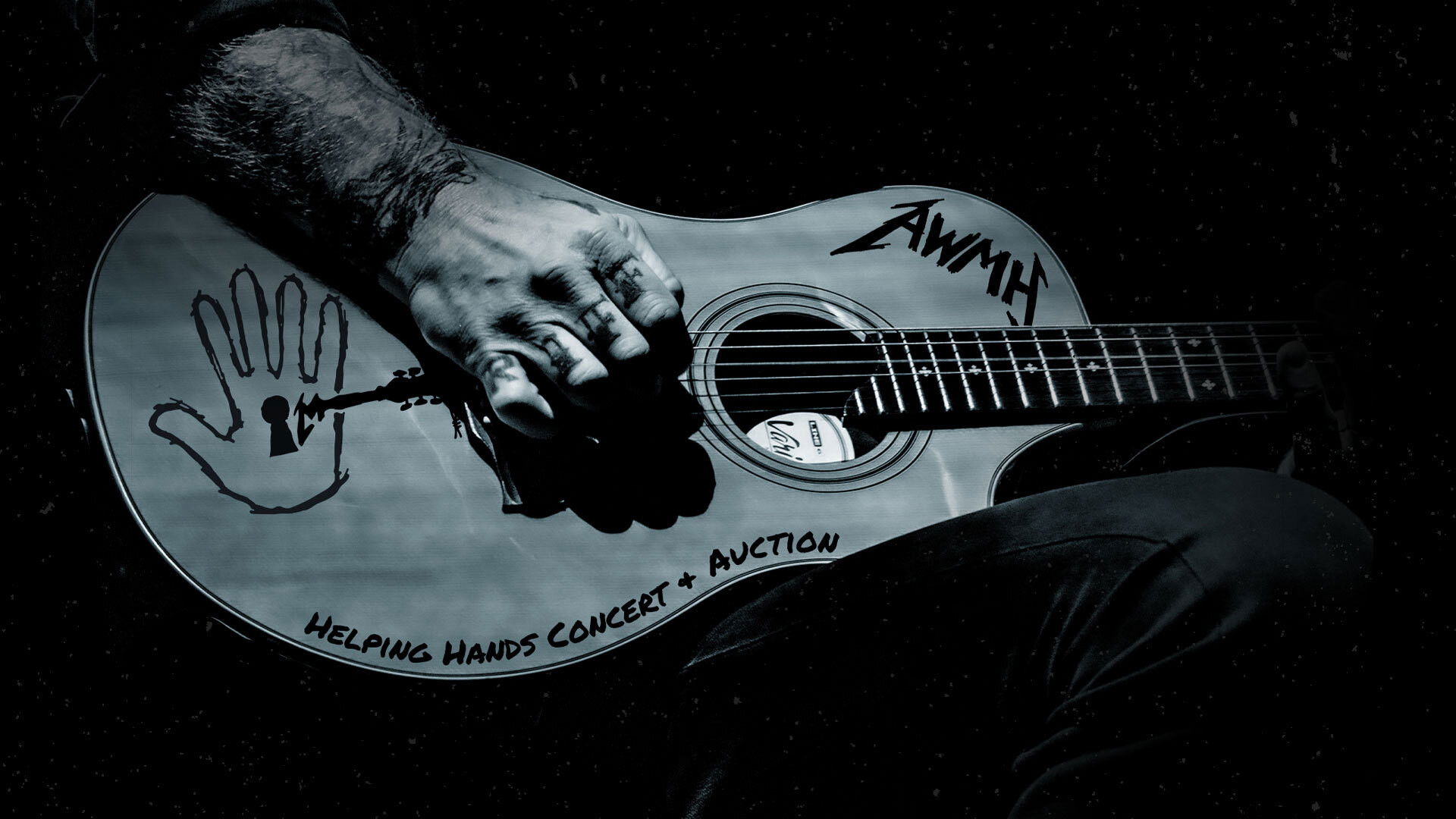 Backdrop for Metallica Helping Hands Concert & Auction: Live & Acoustic From HQ