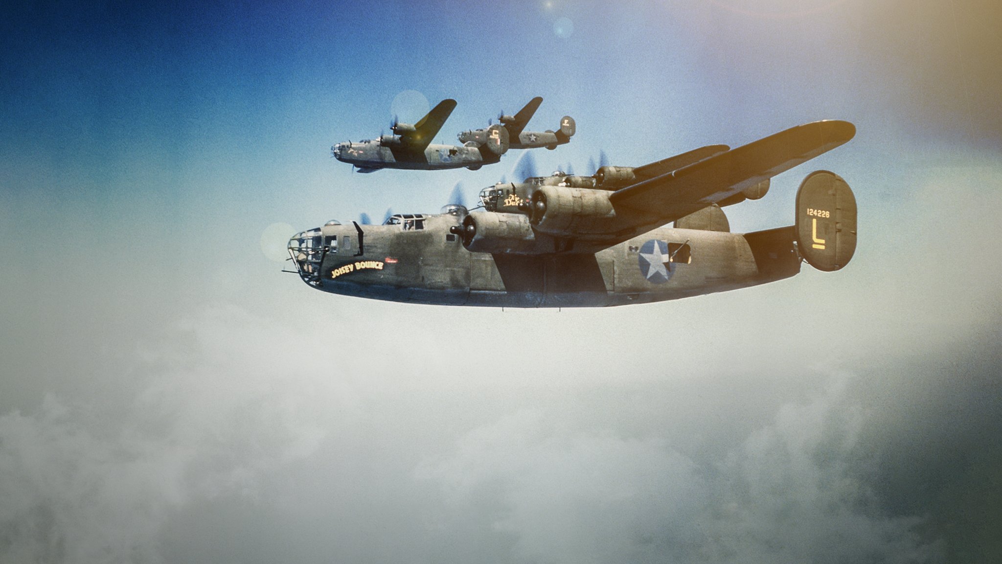 Backdrop for Heroes of the Sky: The Mighty Eighth Air Force