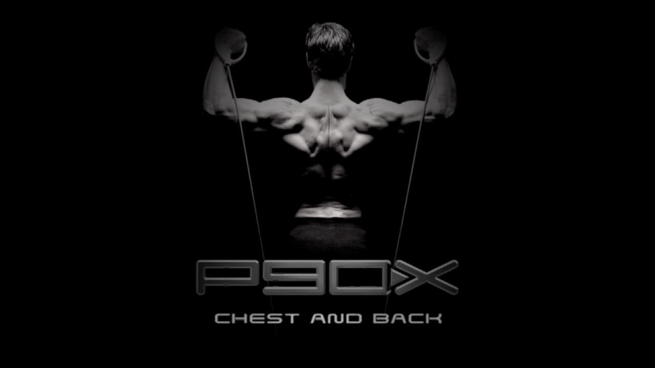 Backdrop for P90X - Chest and Back
