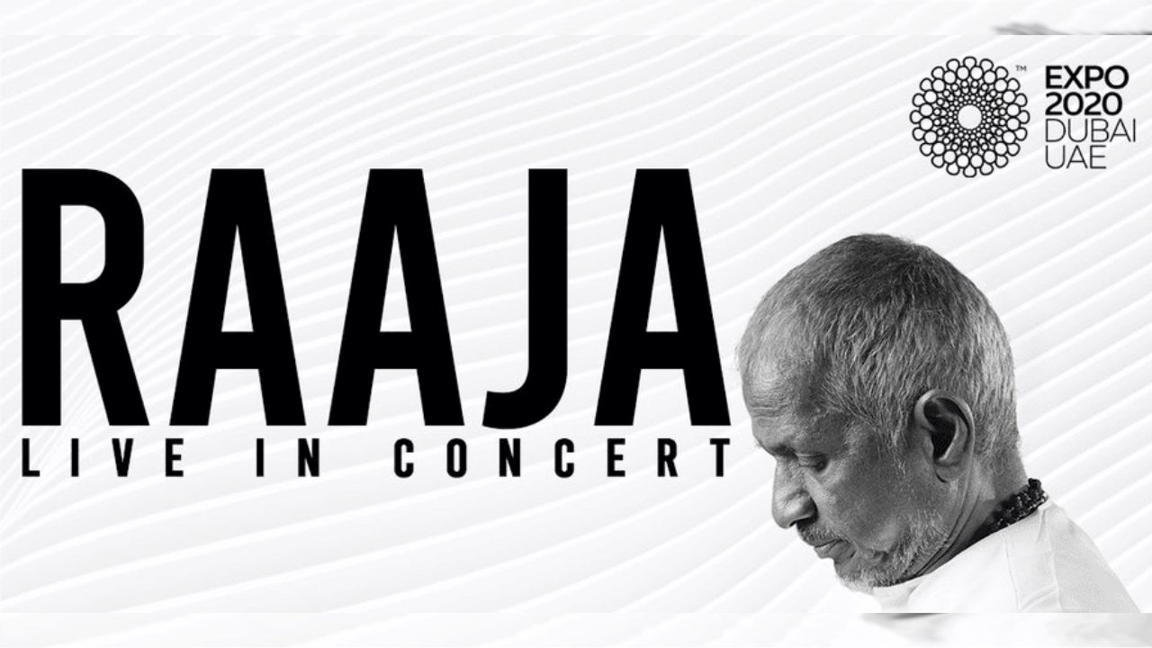 Backdrop for Raaja Live in Concert Expo 2020 Dubai
