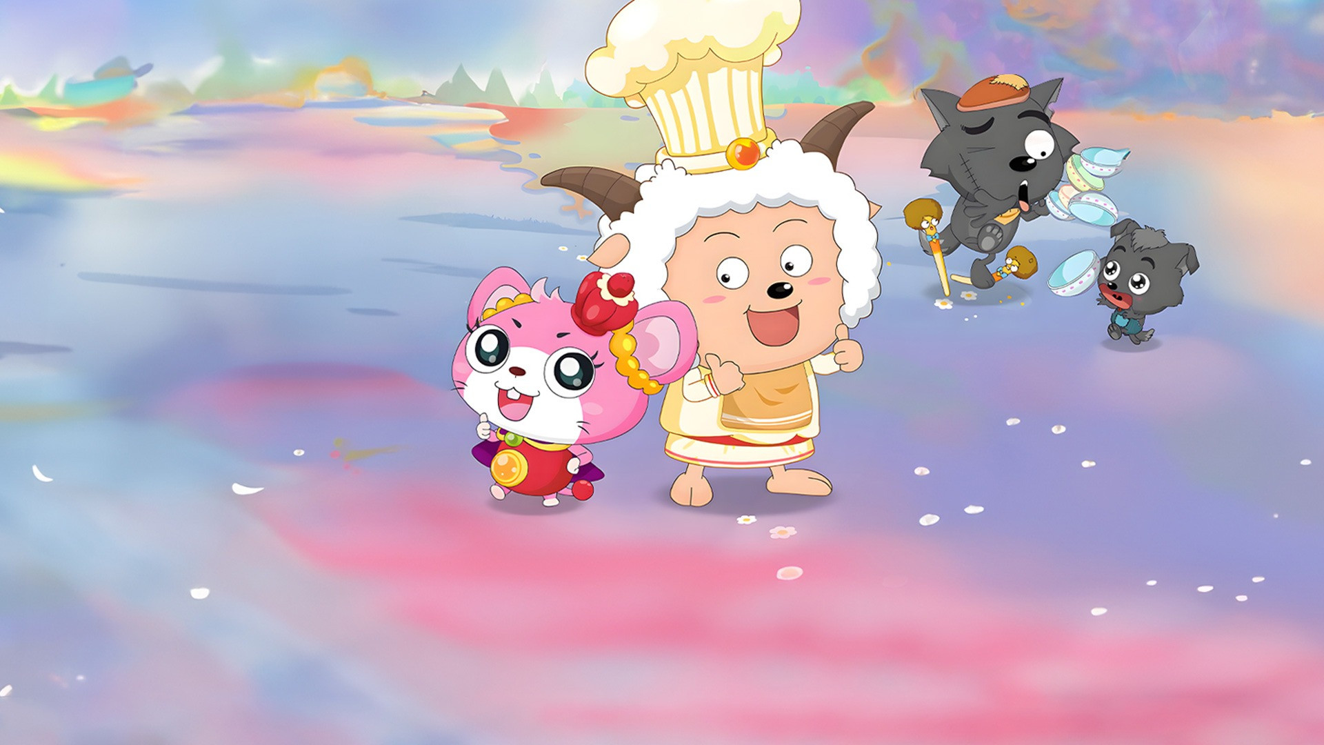 Backdrop for Paddy the Amazing Cook