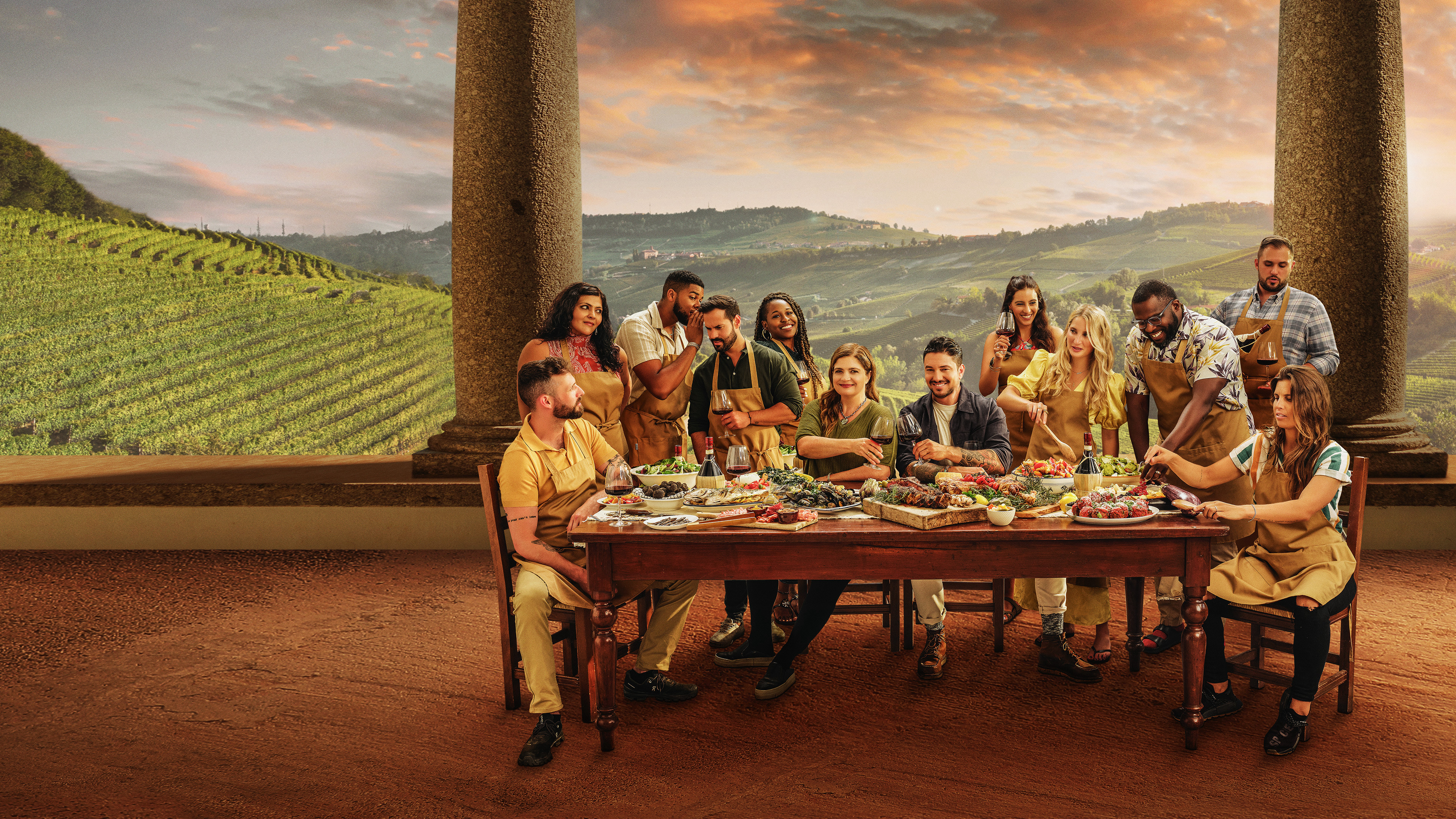 Backdrop for Ciao House