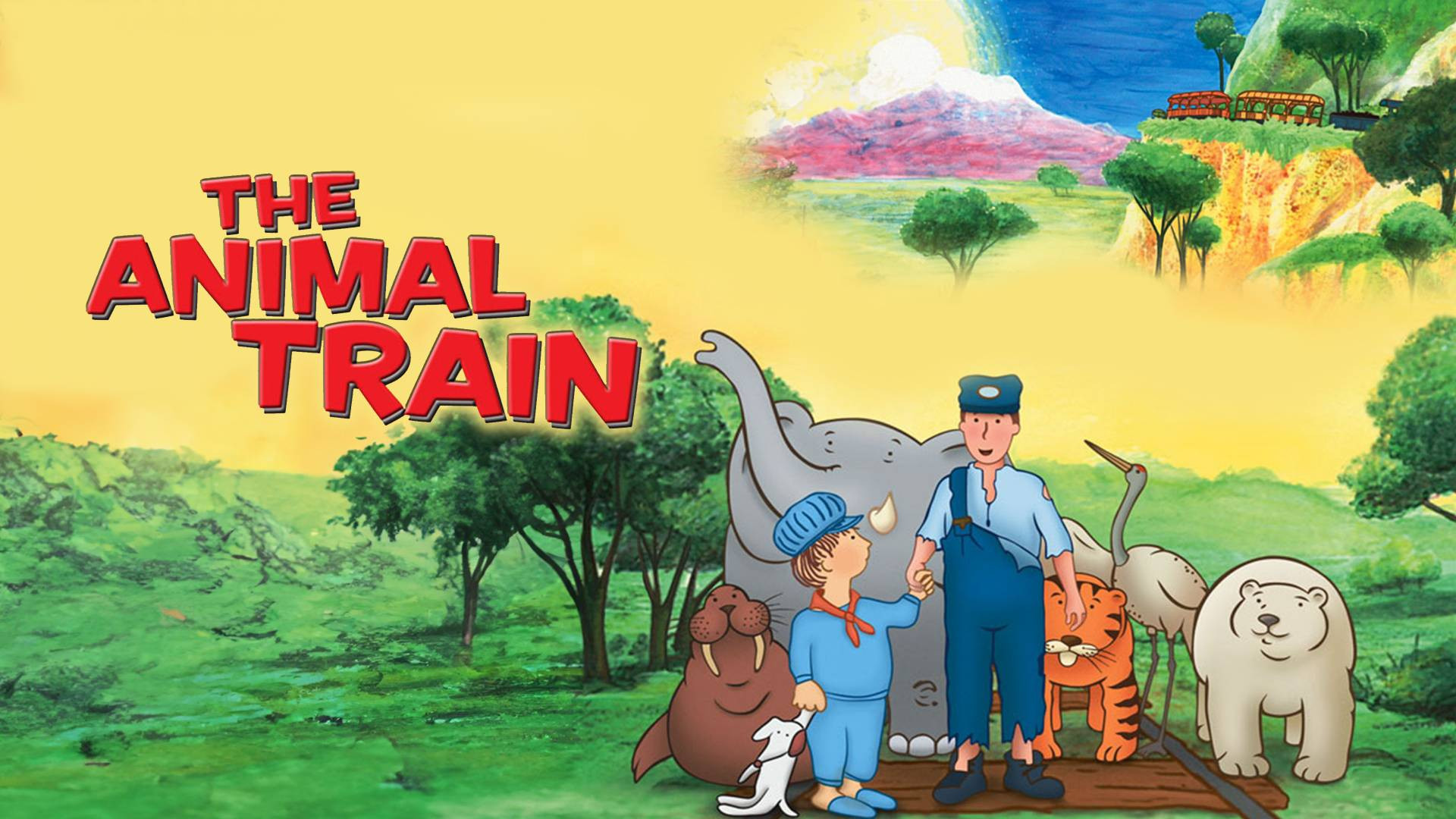 Backdrop for The Animal Train