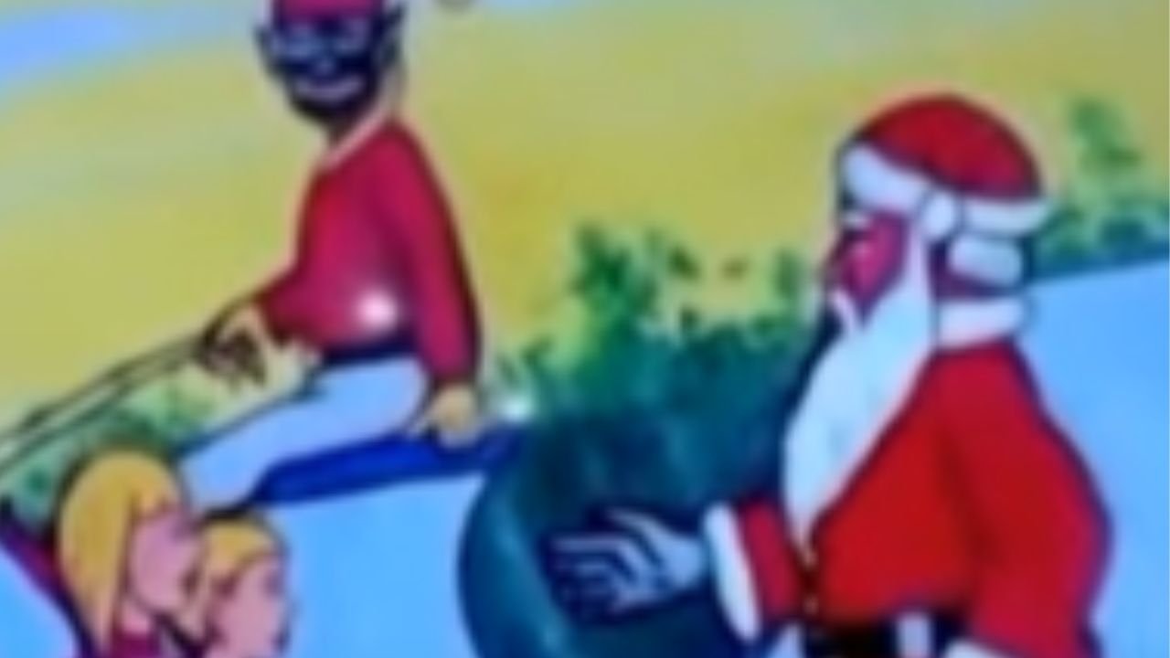 Backdrop for Presente de Natal