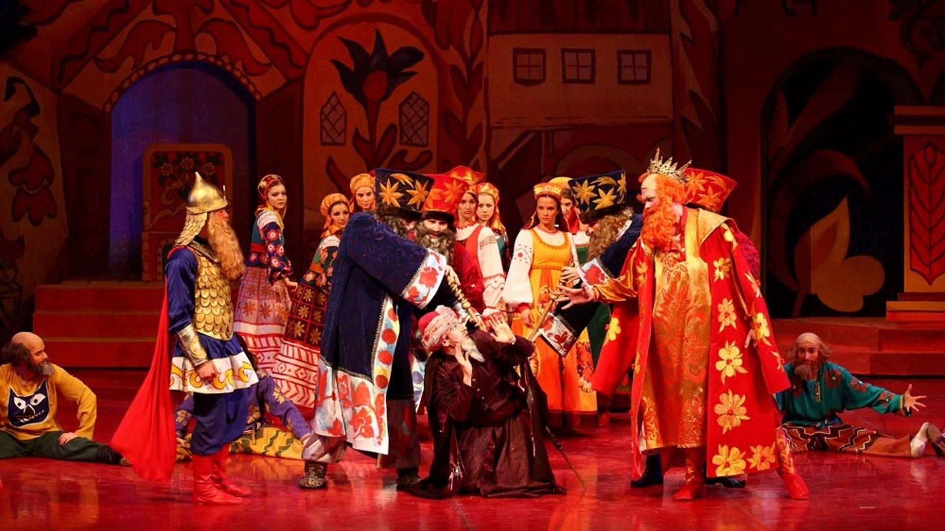 Backdrop for The Golden Cockerel