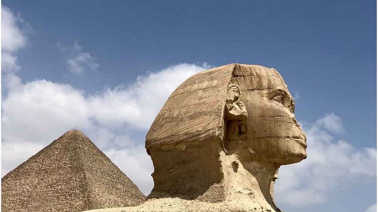 Backdrop for The Mystery of the Sphinx