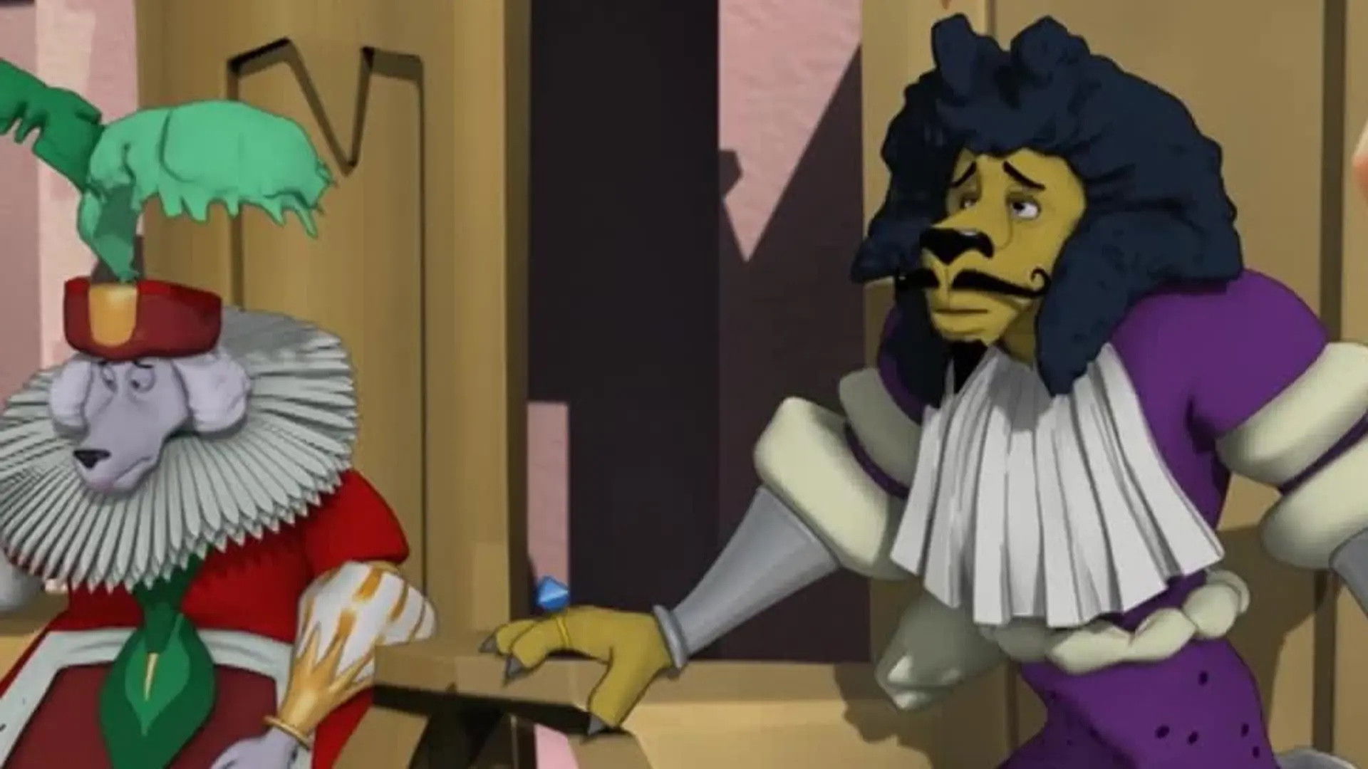 Backdrop for The Three Musketeers: Saving the Crown