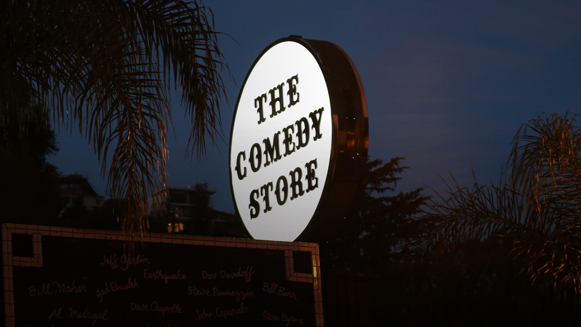Backdrop for The Comedy Store