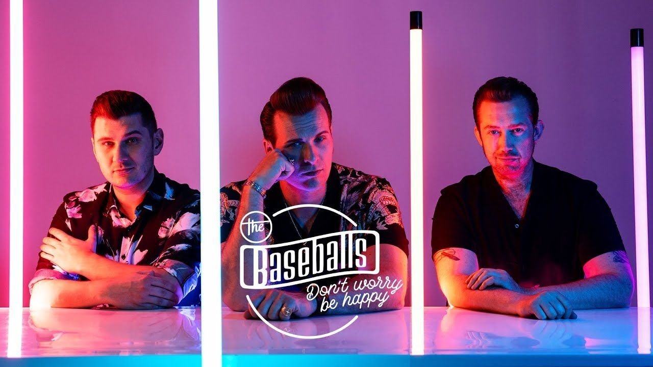 Backdrop for The Baseballs: Strings 'n' Stripes Live