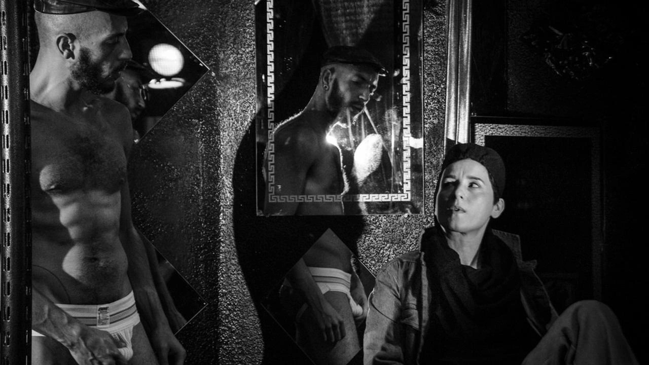 Backdrop for Pierrot Lunaire