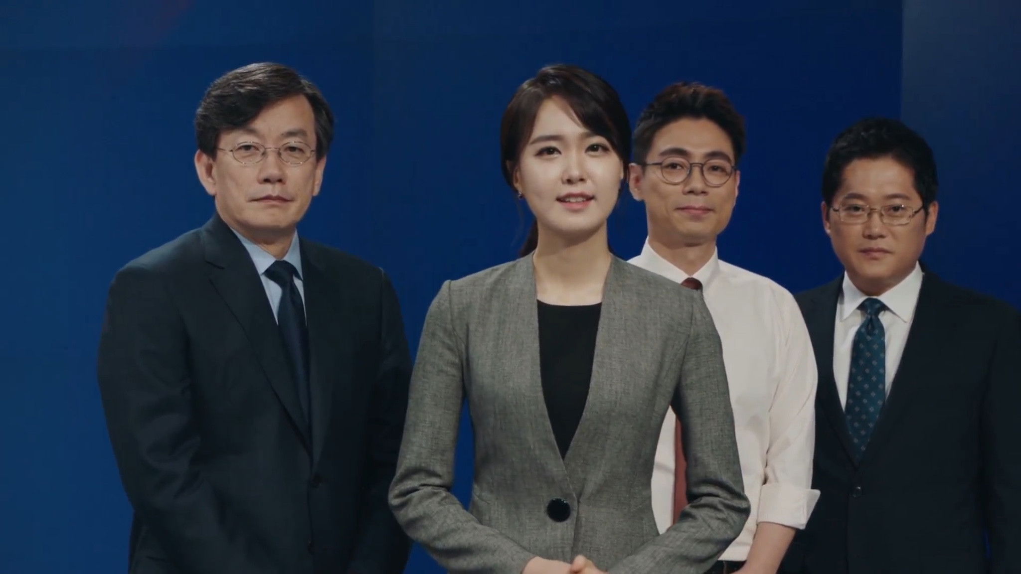 Backdrop for JTBC Newsroom