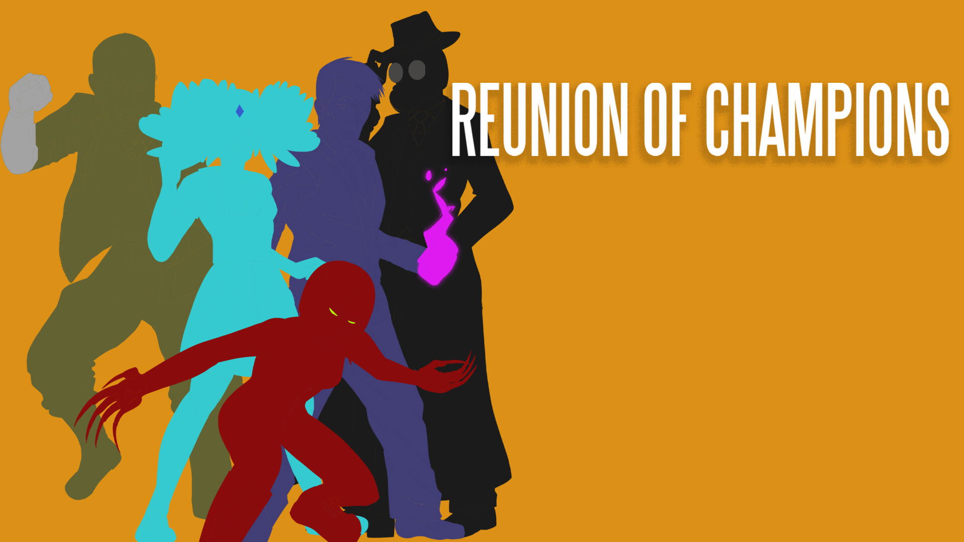 Backdrop for Reunion of Champions