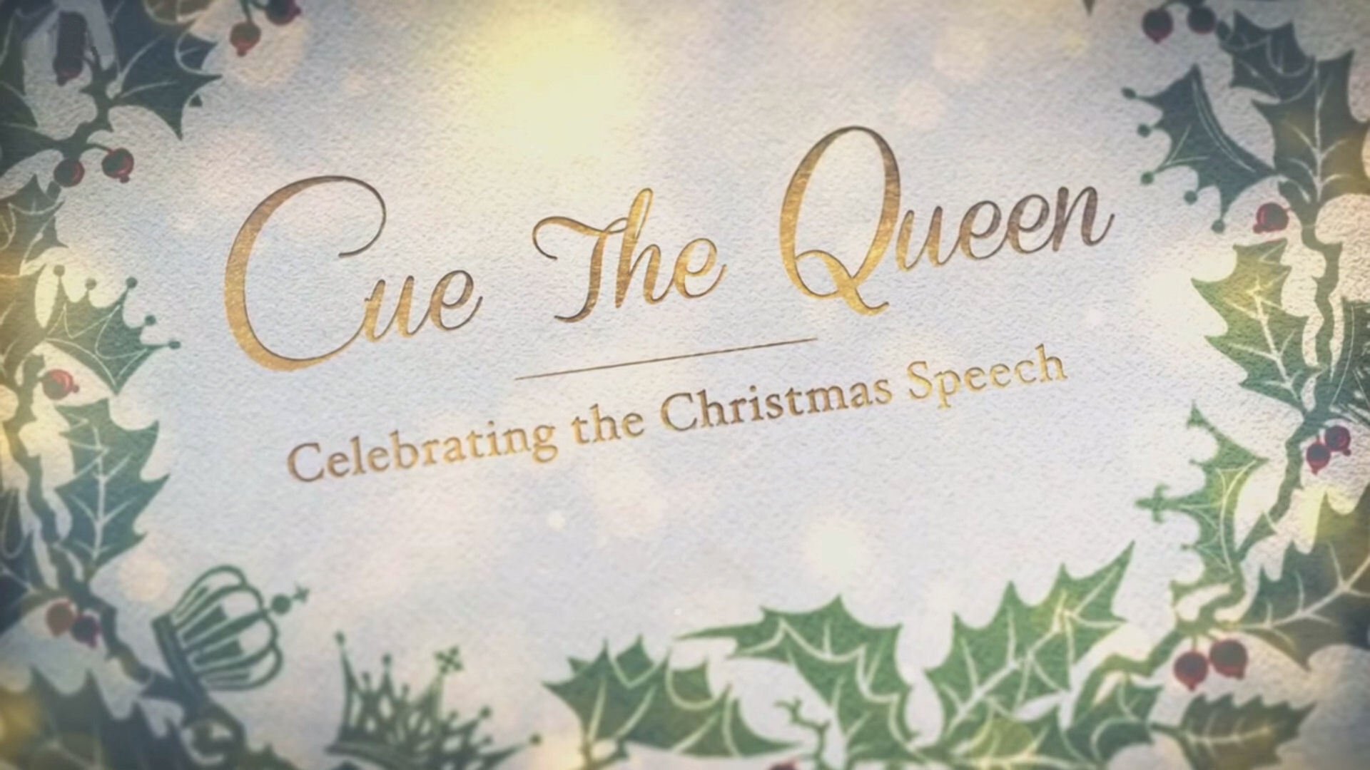 Backdrop for Cue the Queen: Celebrating the Christmas Speech