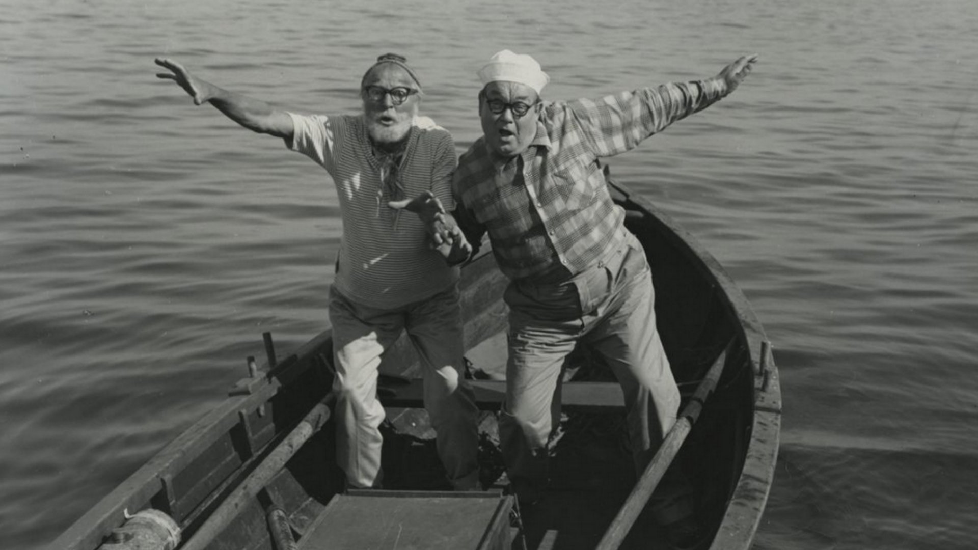 Backdrop for Father of Four: On Bornholm