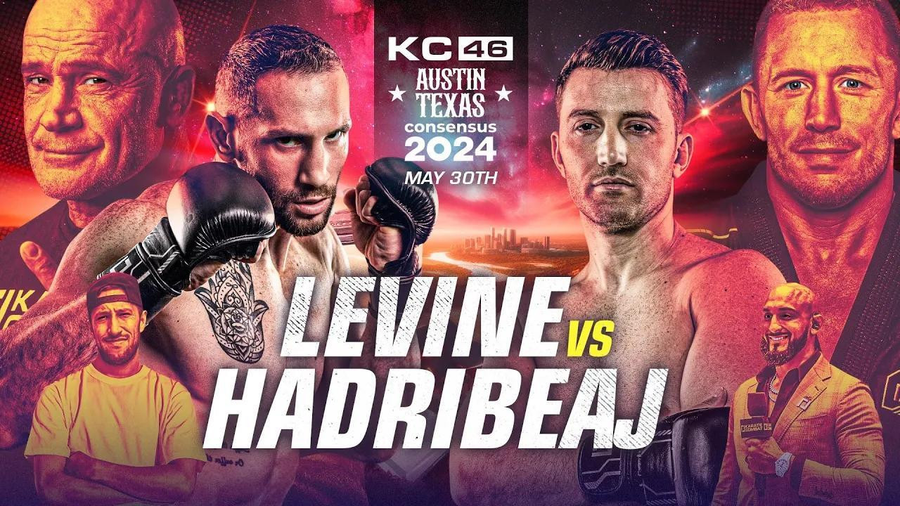 Backdrop for Karate Combat 46: Levine vs. Hadribeaj