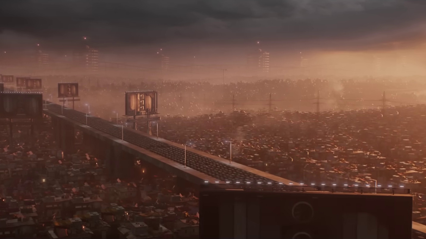 Backdrop for The Tunnel