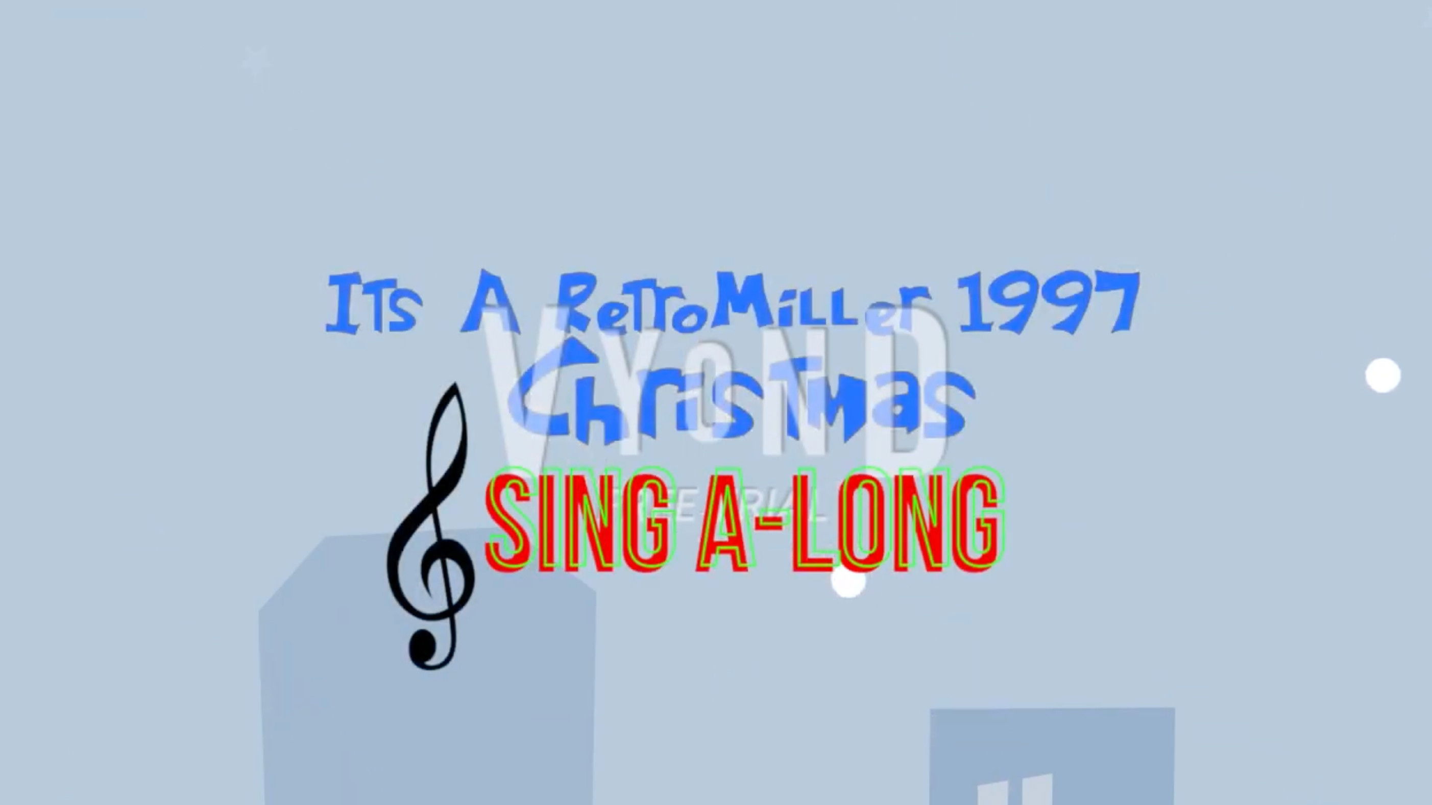 Backdrop for It’s a RetroMiller 1997 Christmas