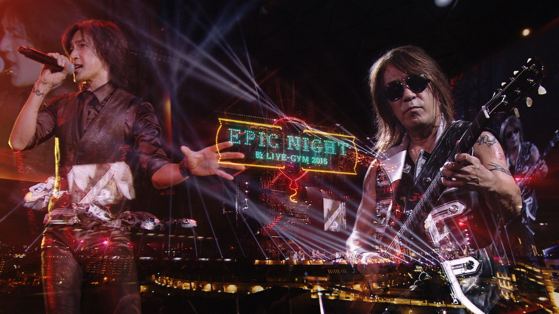 Backdrop for B'z LIVE-GYM 2015 -EPIC NIGHT-