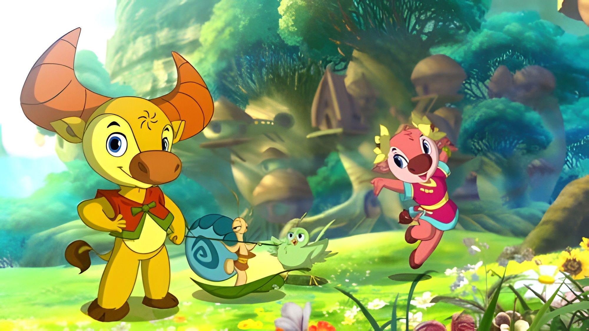 Backdrop for 大角牛梦工场