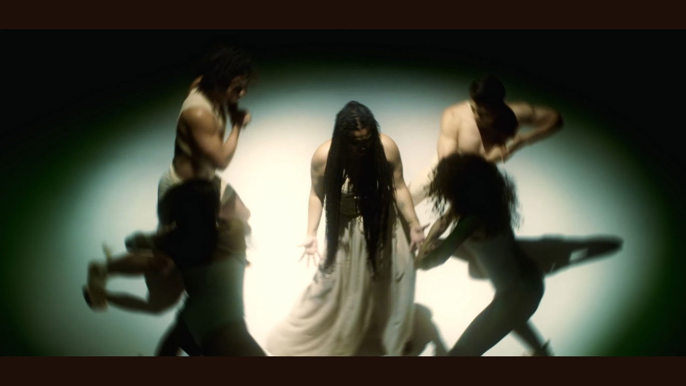 Backdrop for Mis Ancestros