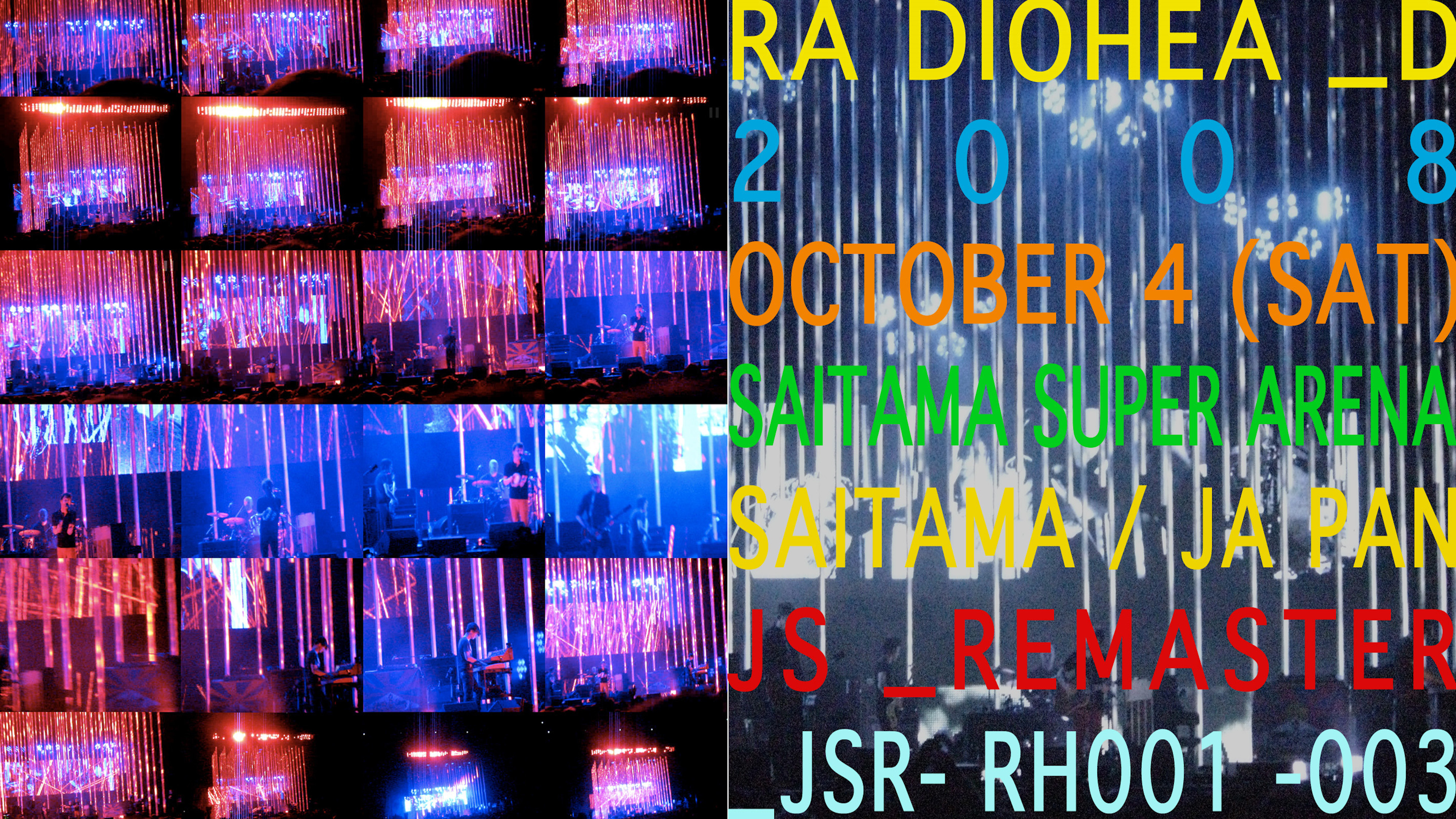 Backdrop for Radiohead: Saitama Super Arena 2008